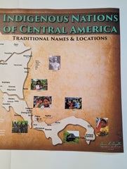 Indigenous Nations of Central America Map (Native and Common Names)