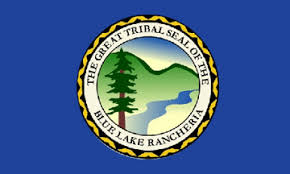 Blue Lake Rancheria Flag – authentic Native American tribal flag