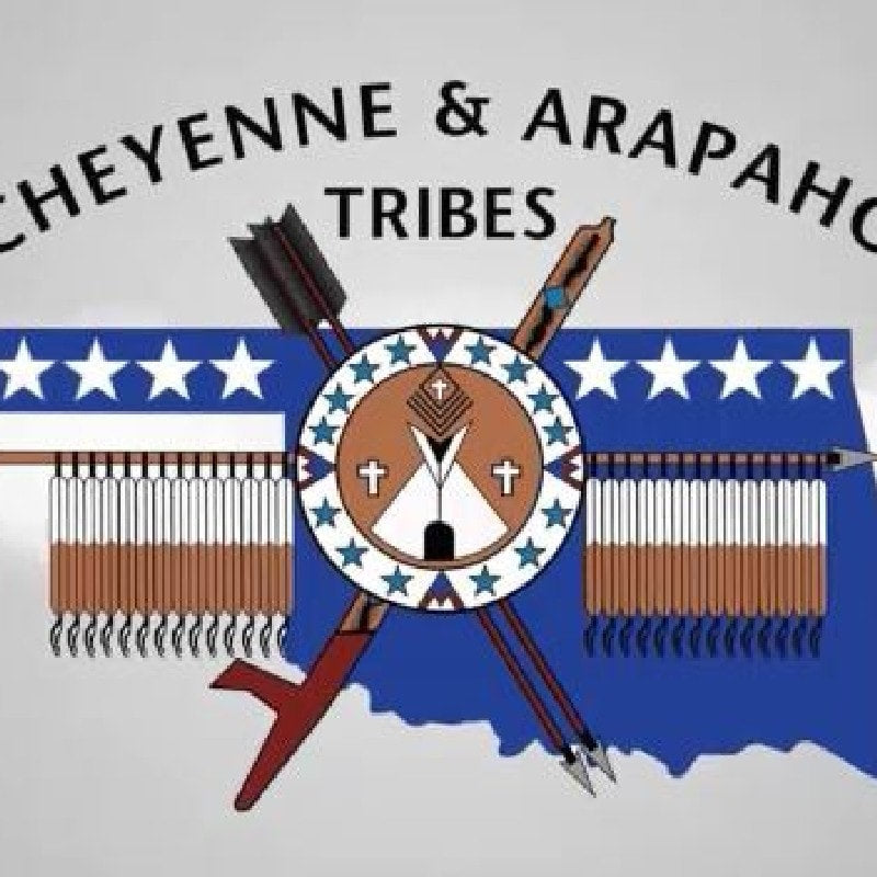 Cheyenne & Arapaho Tribe Flag – authentic Native American tribal flag