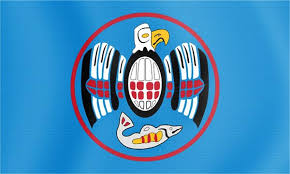 Hoh Indian Tribe Flag – authentic Native American tribal flag