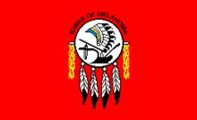 Iowa Tribe of Oklahoma Flag – authentic Native American tribal flag