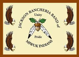 Jackson Band of Miwuk Indians Flag – authentic Native American tribal flag