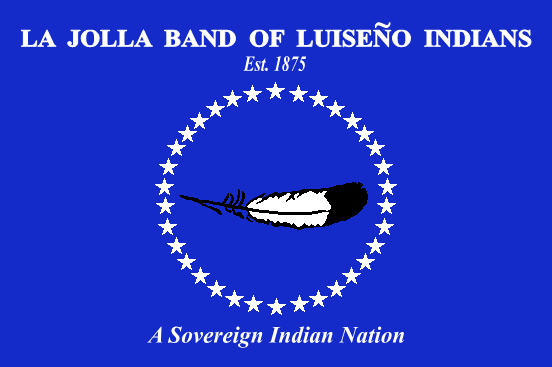 La Jolla Band of Luiseno Indians Flag – authentic Native American tribal flag