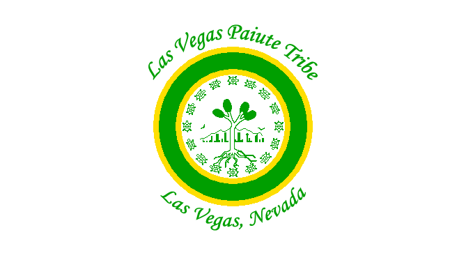 Las Vegas Tribe of Paiute Indians Flag – authentic Native American tribal flag
