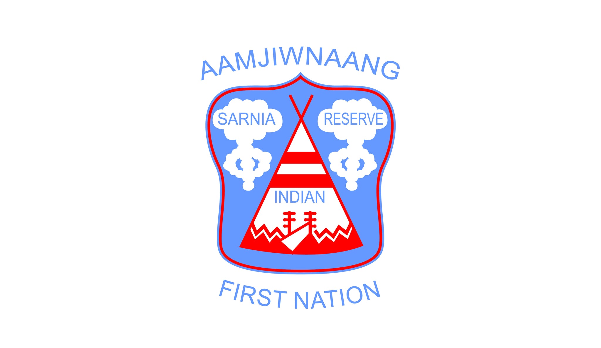 Aamjiwnaang -Sarnia First Nation Flag – authentic First Nations indigenous flag