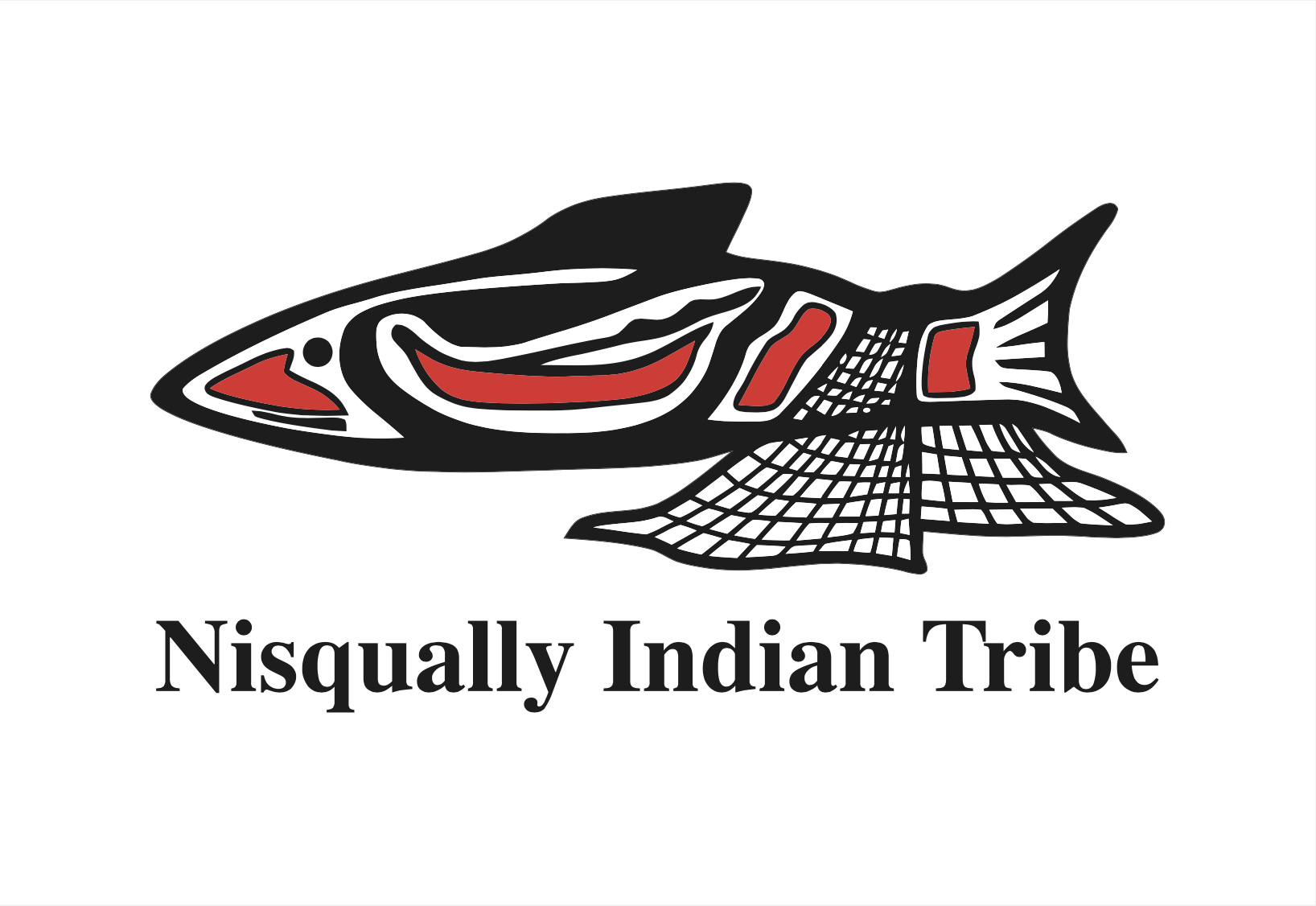 Nisqually Indian Tribe Flag – authentic Native American tribal flag