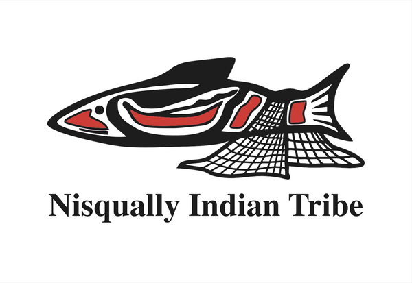 Nisqually Indian Tribe Flag – authentic Native American tribal flag