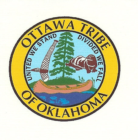 Ottawa Tribe of Oklahoma Flag – authentic Native American tribal flag