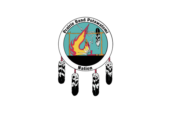Prairie Band Potawatomi Nation Flag – authentic Native American tribal flag
