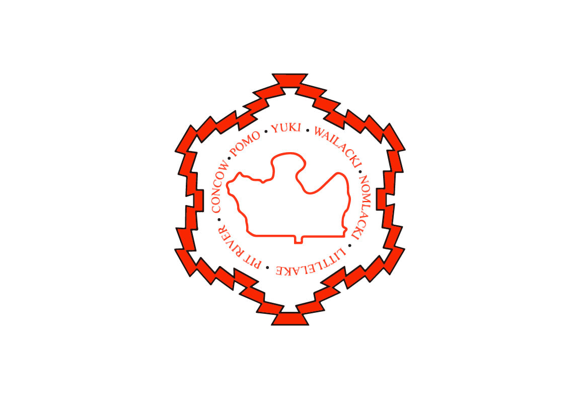 Round Valley Indian Tribes Flag – authentic Native American tribal flag