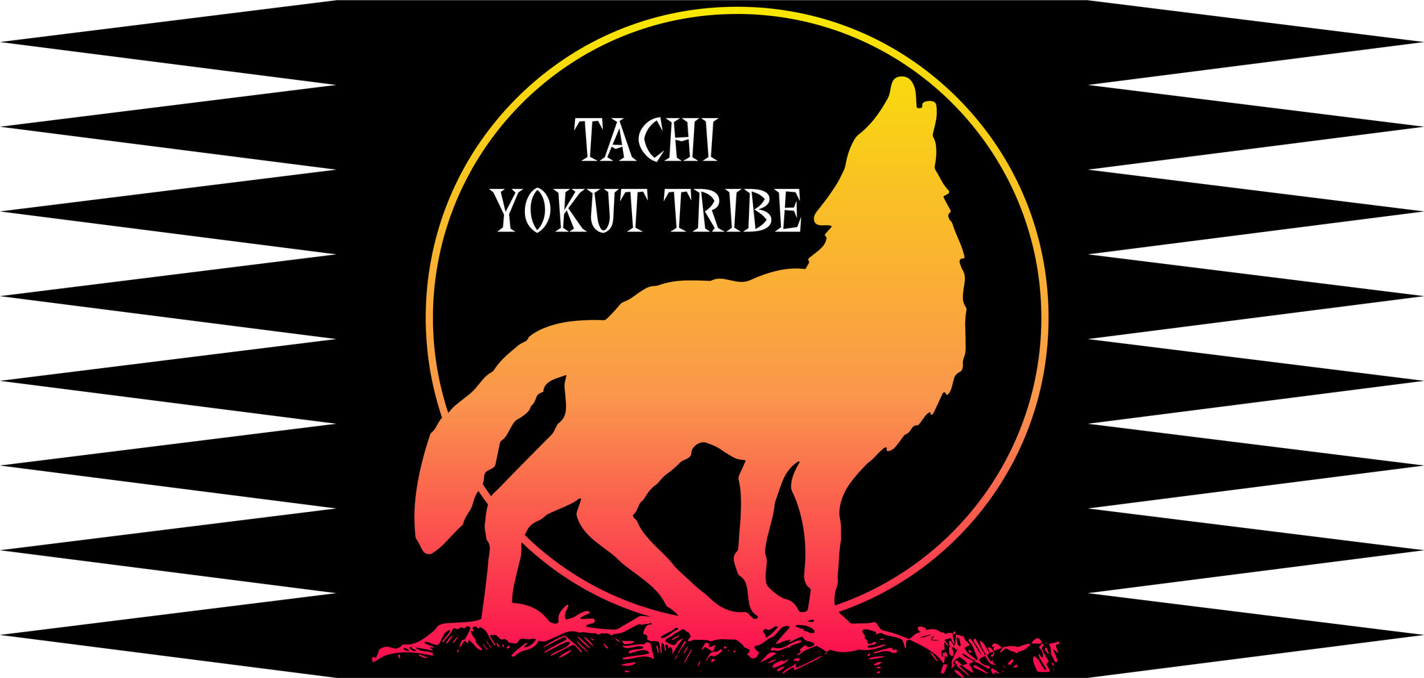 Santa Rosa Rancheria / Tachi Yokuts Flag – authentic Native American tribal flag