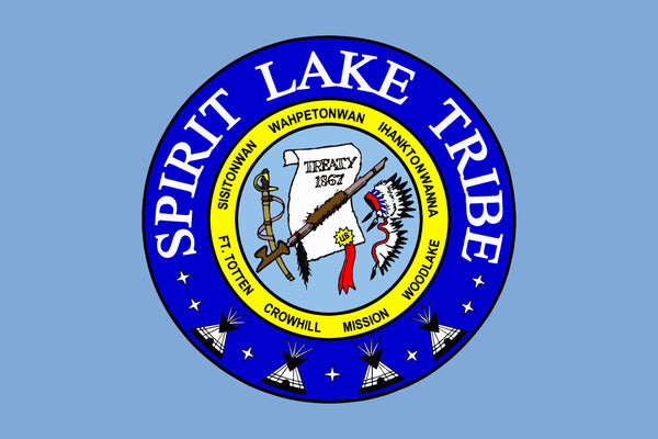 Spirit Lake Tribe Flag – authentic Native American tribal flag