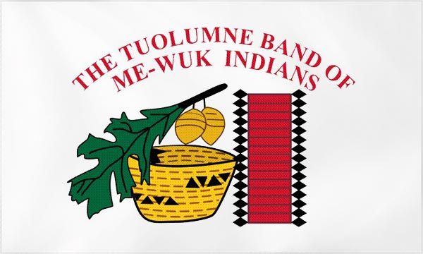 Tuolumne Band of Me-Wuk Indians Flag – authentic Native American tribal flag