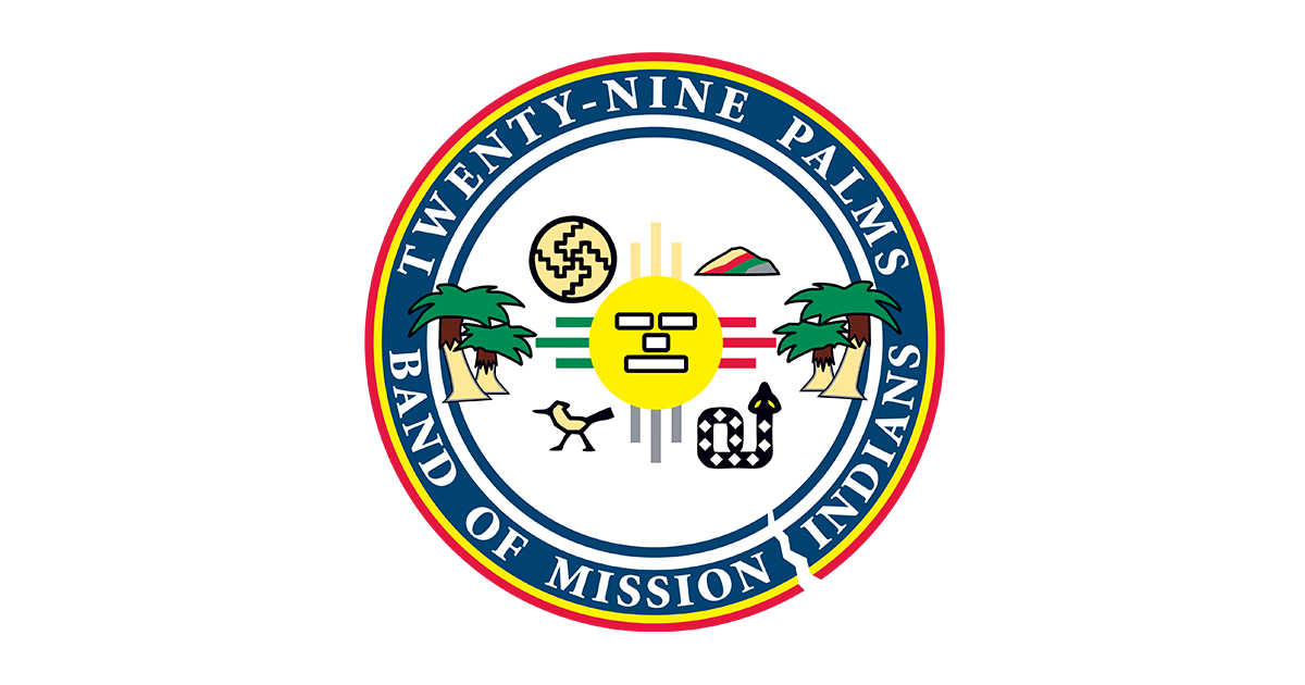 Twenty-Nine Palms Band of Mission Indians Flag – authentic Native American tribal flag