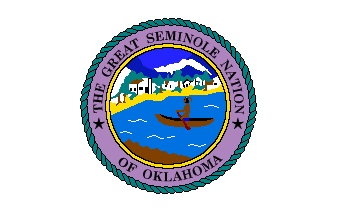 Seminole Nation of Oklahoma Flag – authentic Native American tribal flag