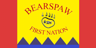 Bearspaw First Nation Flag – authentic First Nations indigenous flag
