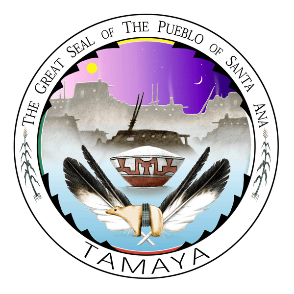 Pueblo of Santa Ana - Tamaya Flag – authentic Native American tribal flag