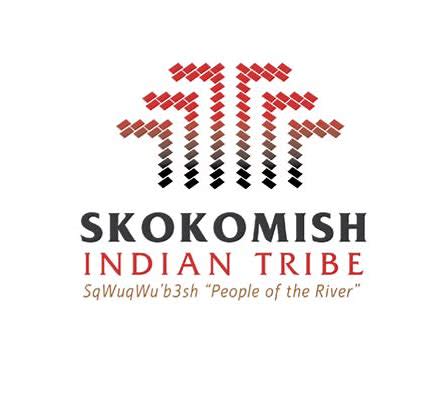 Skokomish Indian Tribe Flag – authentic Native American tribal flag