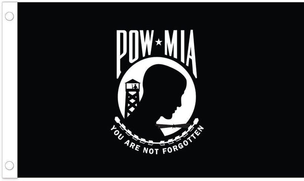 POW MIA Flag – authentic Native American tribal flag