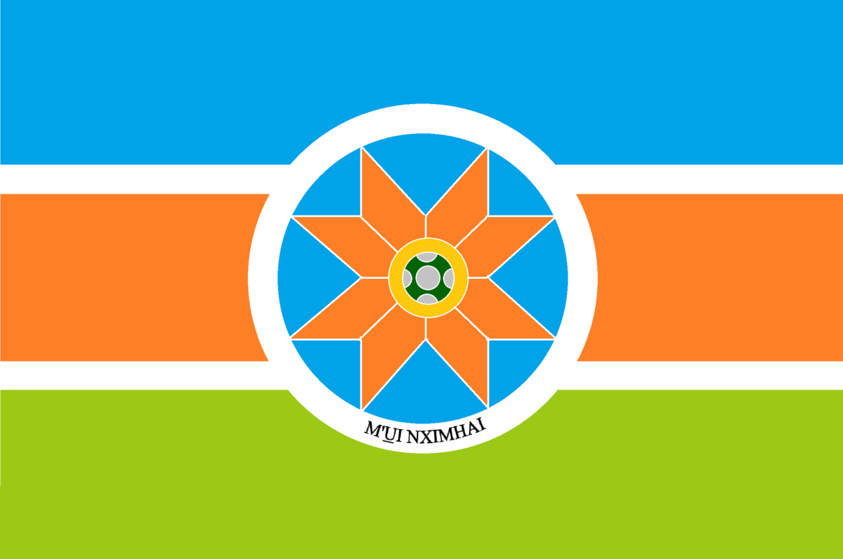 Otomí Nation Flag – authentic Native American tribal flag