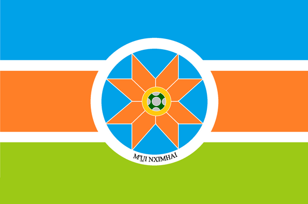 Otomí Nation Flag – authentic Native American tribal flag
