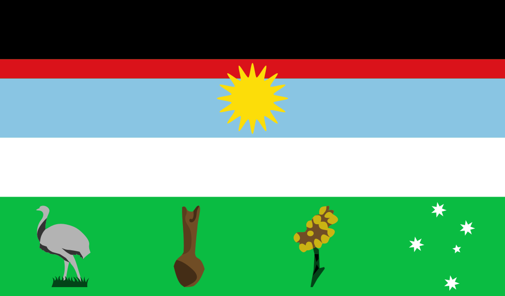 Mocoví Tribal Flag – authentic Native American tribal flag
