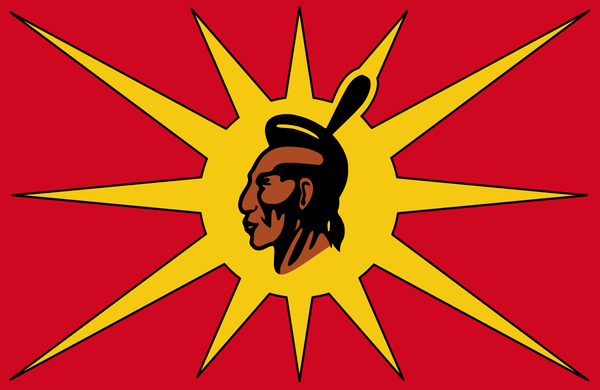Mohawk Warrior Society Flag – authentic Native American tribal flag