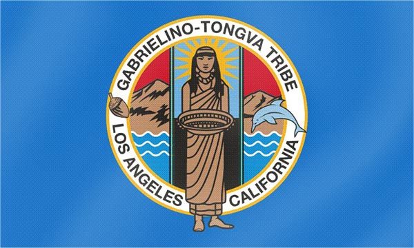 Gabrieleno-Tongva Tribe Flag – authentic Native American tribal flag