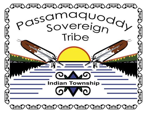Passamaquoddy Tribe - Indian Township Flag – authentic Native American tribal flag