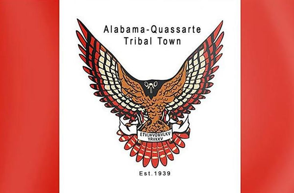 Alabama Quassarte Tribe Flag – authentic Native American tribal flag