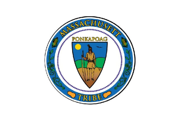 Massachusett Ponkapoag Tribal Flag – authentic Native American tribal flag