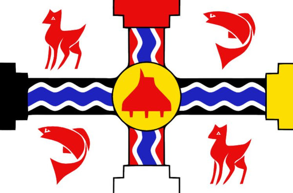 Secwepemc - Shushwap First Nation Flag – authentic First Nations indigenous flag