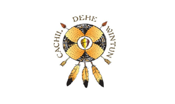 Cachil DeHe Band of Wintun Indians of the Colusa Indian Community of the Colusa Rancheria Flag – authentic Native American tribal flag