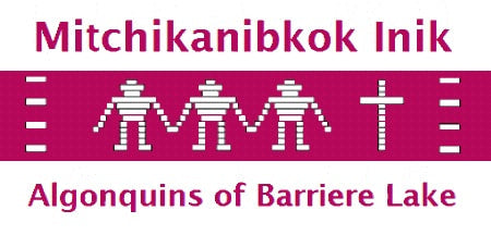 Algonquins of Barriere Lake Flag (Quebec) – authentic Native American tribal flag