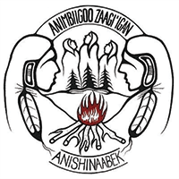 Animbiigoo Zaagi'igan Anishinaabek-Lake Nipigon First Nation Flag – authentic First Nations indigenous flag