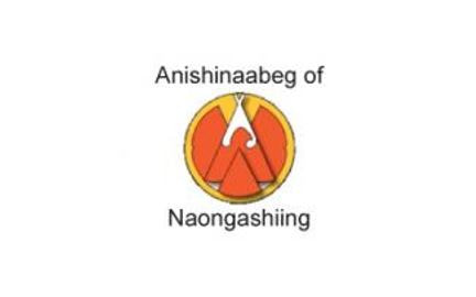 Anishinaabeg of Naongashiing - Big Island-  Flag – authentic Native American tribal flag