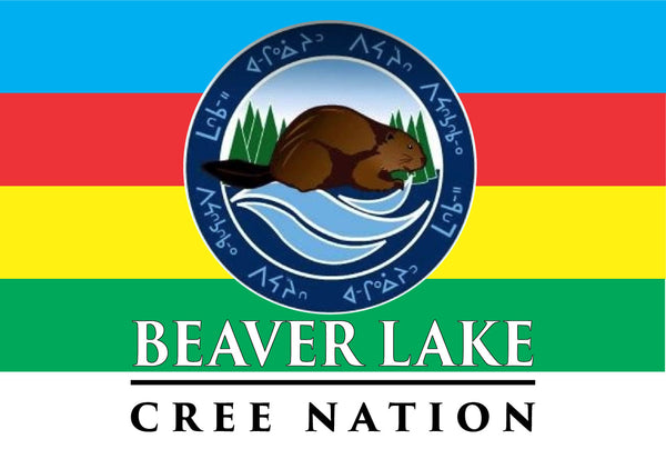 Beaver Lake Cree First Nation Flag – authentic First Nations indigenous flag
