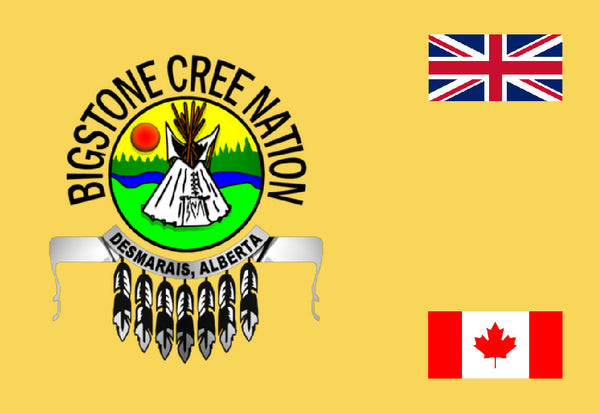 Bigstone Cree First Nation Flag – authentic First Nations indigenous flag