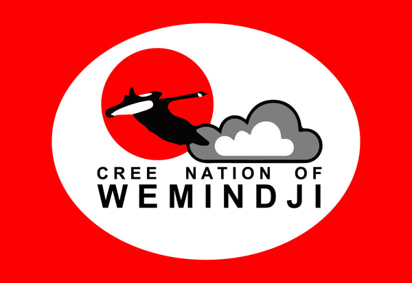 Cree Nation of Wemindji First Nation Flag – authentic First Nations indigenous flag