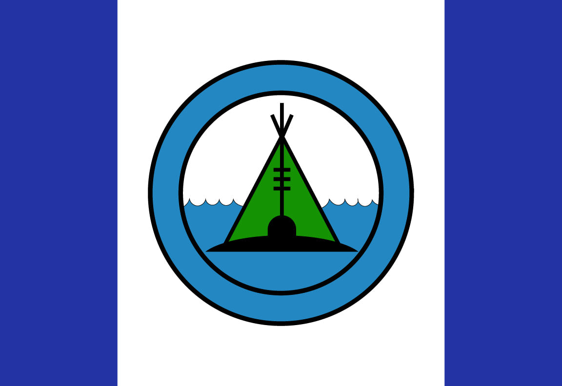 Dog Rib Rae First Nation Flag – authentic First Nations indigenous flag