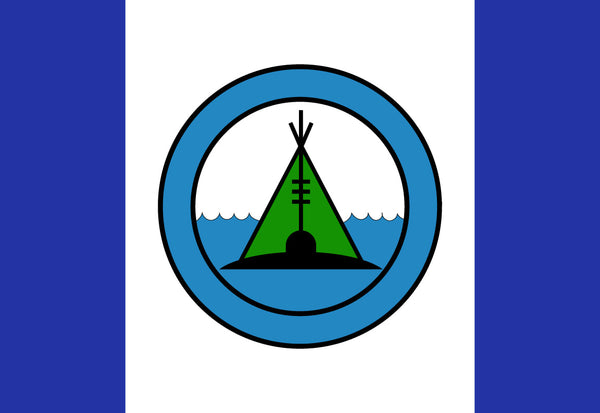 Dog Rib Rae First Nation Flag – authentic First Nations indigenous flag