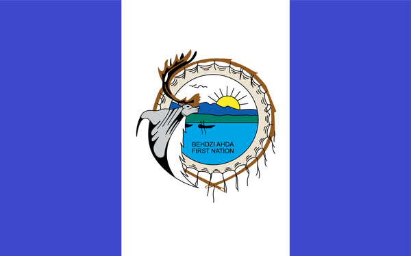 Behdzi Ahda First Nation Flag – authentic First Nations indigenous flag