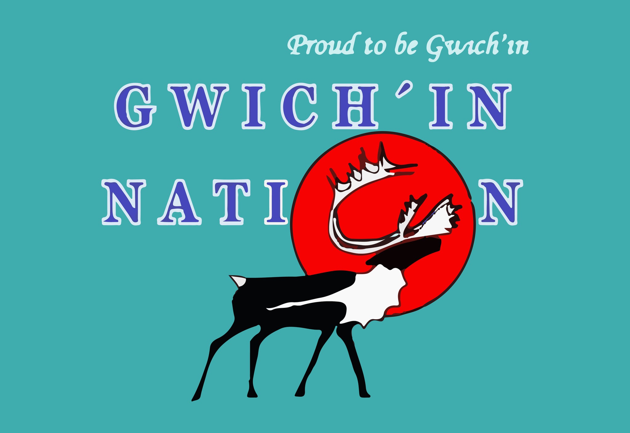 Gwich'in First Nation Flag – authentic First Nations indigenous flag