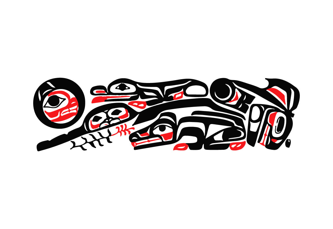 Glen Vowell - Gitwangak First Nation Flag – authentic First Nations indigenous flag