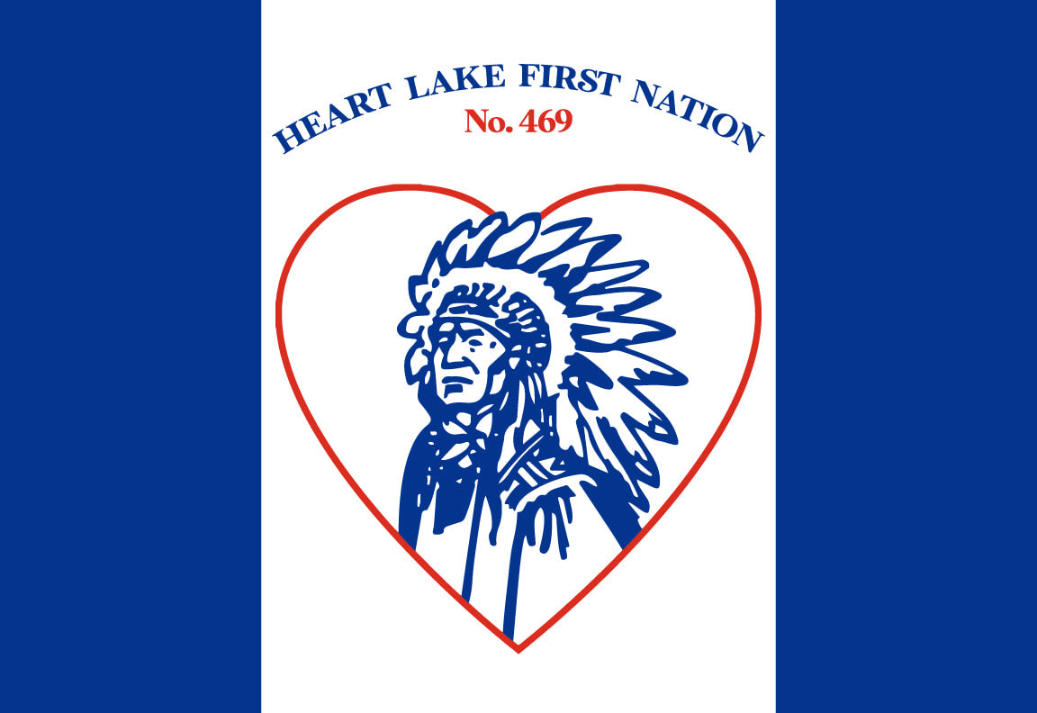 Heart Lake First Nation Flag – authentic First Nations indigenous flag