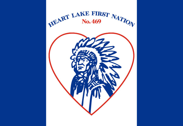 Heart Lake First Nation Flag – authentic First Nations indigenous flag