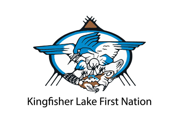 Kingfisher First Nation Flag – authentic First Nations indigenous flag