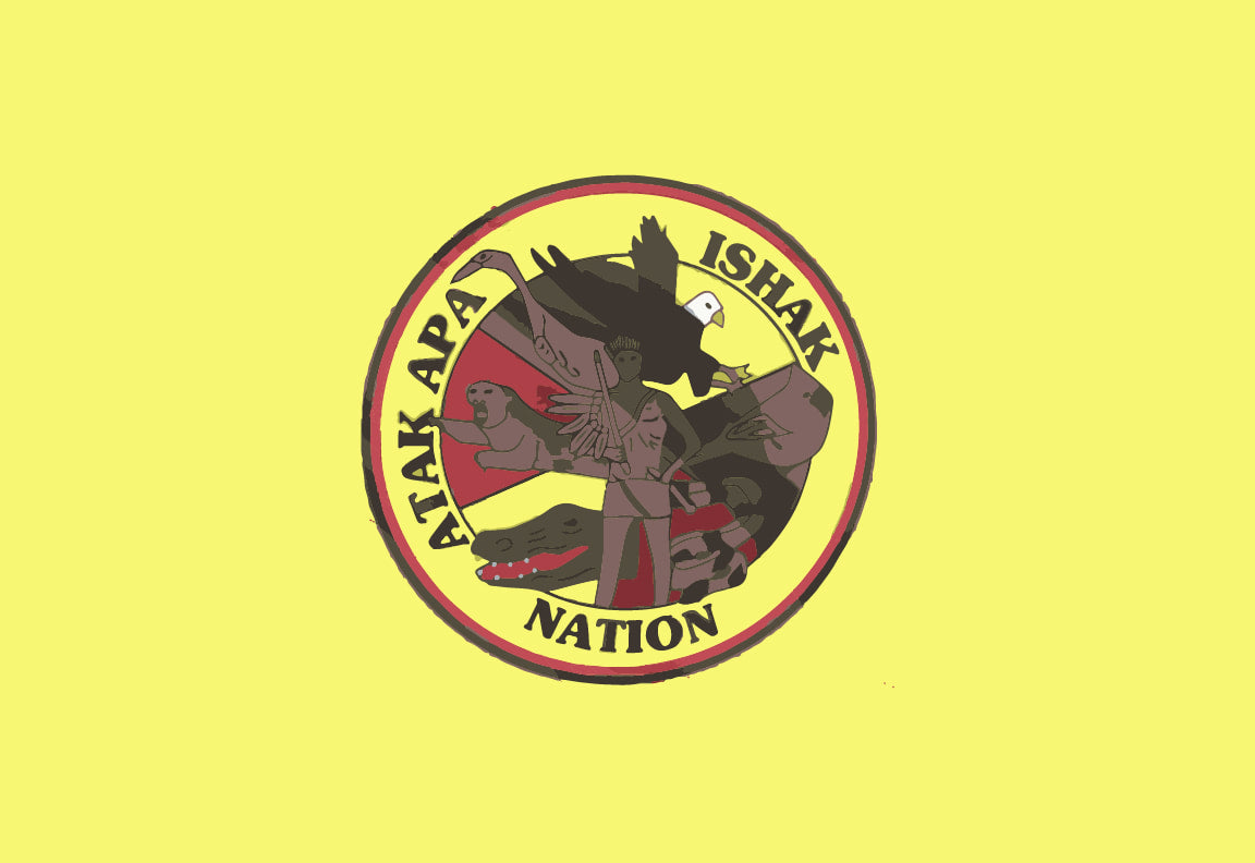 Atakapa Ishak Tribal Flag – authentic Native American tribal flag