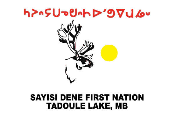 Sayisi Dene First Nation Flag – authentic First Nations indigenous flag