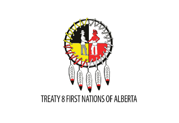 Treaty 8 Flag – authentic Native American tribal flag